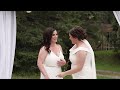 Lauren & Alyssa | Wedding Ceremony Video | Saunders Farm in Ottawa Ontario