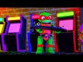LEVEL UNLOCKED: Ninja Turtles Battle MEGA Bebop in Roblox Video Game! ⚔️ | TMNT