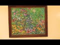 Wildflower oil painting by Award Winning Artist Kendall F. Kessler