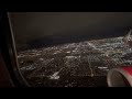 Gorgeous night departure from vegas