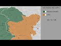 The 1947 Indo-Pakistani (Kashmir War) Map Every Day