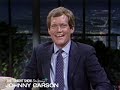 David Letterman and Johnny Realize They’re Neighbors | Carson Tonight Show