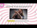 CELEBRITY GUESSING QUIZ | 50 MOST FAMOUS CELEBS IN 2024