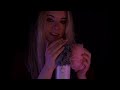 ASMR | soft Loofah & Mic Blowing to fall asleep - no talking, Blue Yeti