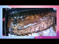 BBQ Short Ribs on the tailgate smoker