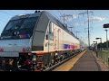 Amtrak & NJ Transit Northeast Corridor [NEC] Evening Rush Hour Action @ Jersey Avenue (8/2/23)