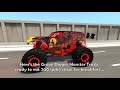 200 Spike Strip Challenge #1 – BeamNG Drive Crash Testing | CrashBoomPunk