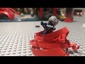 lego Ninjago dragons rising battle Lloyd vs cinder scene recreation