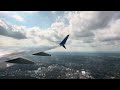 United 737-900 take off Newark to Palm Beach