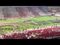 9/17/16 - Pride of Oklahoma and TBDBITL's combined postgame performance of America the Beautiful
