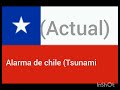 Alarma de chile (Tsunami)