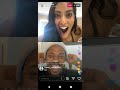 Azie Tesfai + Mehcad Brooks (Supergirl live stream)