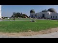 Rapide marche vers l'observatoire de Griffith park à Los Angeles
