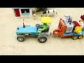 Top diy tractor making mini | Rescuing A Tractor That Was Bogged Down | Farm DIY