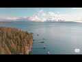 Exploring Lake Tahoe, panoramic tour [CC] #RelaxingVideo #Travelusa