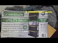 Greenmade 5-Tier Utility Rack From COSTCO Item  2322029 ASSEMBLY VIDEO