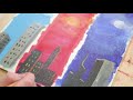 3 Type Of Painting A Day 9am 10pm 2am｜Wow Landscape Acrylic Painting #4｜Oddly Satisfying ART Video