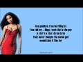Nicki Minaj - Swish Swish (Verse - Lyrics)