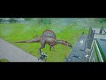 Stormy Day Human Hunting Animations of All Dinosaurs & Flying Reptiles 🦖 Jurassic World Evolution 2