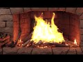 Tranquil Fireplace Escape: Close-Up Flames and Celtic Theme and Crackling Sounds for Relaxation
