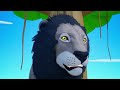 Super Bison vs Red Trex Dinosaur - Forest Animals Epic Rescue Mission | Cow Elephant Lion Tiger
