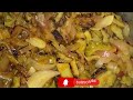 karela sabzi recipe 🤤/ yummy recipe/ recommend recipe/ fry karela sabzi recipe/quick recipes