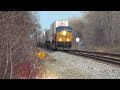 Awesome Surprise On Big Freight Train! Fast CSX Stack Train! UP Train Chase! DPU Train + More Trains