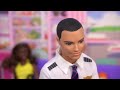 Barbie & Ken Doll Family Summer Vacation Routine - Lost in Airport