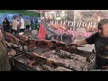 Biggest Street Food Fest of Serbia. 'Rostiljijada' Grilled Meat Festival in Leskovac, Srbija