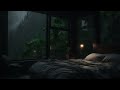 Enhance Sleep with Calming Rain at the Window 🌧️🌿 Healing Piano Music and Forest Rain Sounds 🎹💤