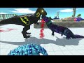 BATMAN T REX DEATH RUN - Animal Revolt Battle Simulator