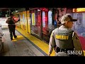 END OF THE LINE: Sheriff's Deputies Sweep Metro on Friday Night for Safety, Cleaning, & Maintenance