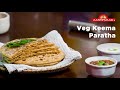 Veg Keema Paratha (खीमा पराठा) made from Aashirvaad Atta | Atta Recipes