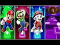Super Mario 🆚 Luigi 🆚 Paw Patrol 🆚 Madagascar 🆚 Who Will Win?