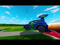 ZOMBIE Pit Transform In Beast Lightning McQueen & Big & Small Pixar Cars! Beam.NG Drive!