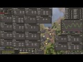 Banished - 20 houses experiment timelapse 100+ years (30x speed)
