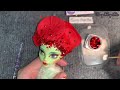 HALLOWEEN Doll 2022  Devil Flower MONSTER HIGH - Doll Repaint -  Custom Doll | Sang Bup Be