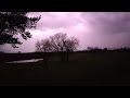 thought I might load a video of an approaching amalgamation of severe storms for the off season.