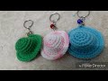 สอนถักพวงกุญแจหมวกจิ๋ว อาชีพเสริมเพิ่มรายได้  ง๊าย ง่าย : How to mini hat crochet