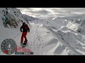 [4K] Skiing Samnaun/Ischgl, Skiing Switzerland to Austria... And Back We Go! AUT/CH, GoPro HERO11