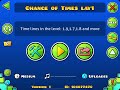 Change of times layout level