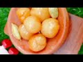 Mini Gulab jumun Recipe sweet miniature dish|Mini food Recipes|