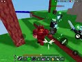 New void turret is so op! (Roblox BedWars