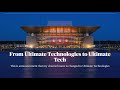 We are changing from Ultimate Technologies to Ultimate Tech.