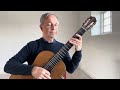 Fernando Sor (1778-1839) : Menuet Opus 11 nr 6  Göran Söllscher guitar