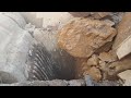 Cracks...| Satisfying Stone Crushing | Black Rocks Cracks Munching | Crusher in Action. Jaw Crusher.