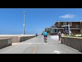 Redondo Beach Pier To Venice Beach Boardwalk To Santa Monica Beach Pier THE STRAND Virtual Bike Ride