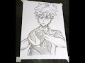 how to draw hinata shoyo easy || haikyu.