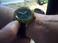 My New Benarus Moray 40mm Brass Watch