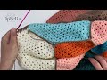 CROCHET HEXAGON BLANKET | Quick & Easy | Ophelia Talks Crochet